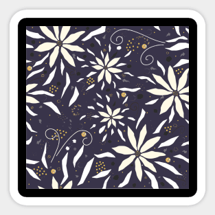 Floral Pattern Sticker